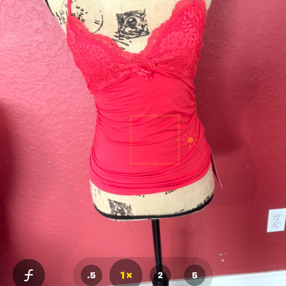 SHEIN Vibrant Red Camisole